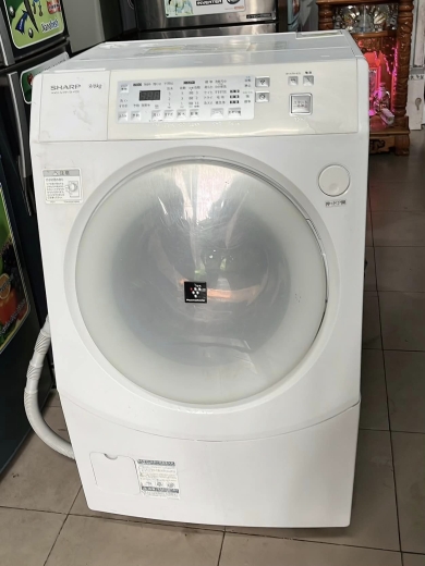 Máy giặt cũ nội địa SHARP ES-V220 giặt 9kg sấy khô 6kg