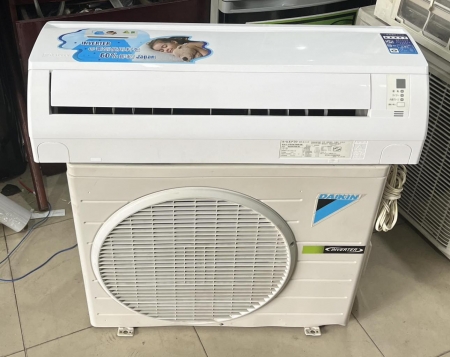 Máy lạnh Daikin nội đia Nhật 1.0HP inverter tiết kiệm điện gas R410 mới 95%