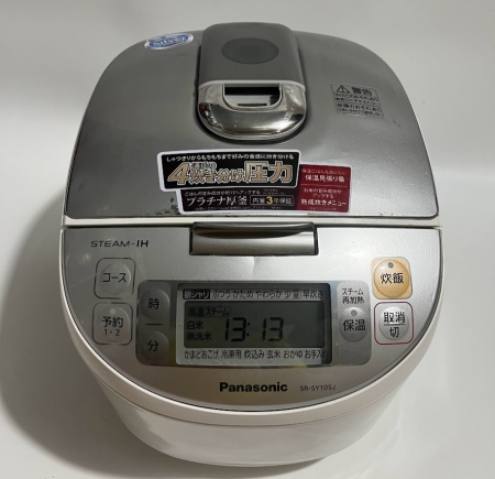 Nồi cơm nội địa Nhật cao tần (IH) Panasonic SR-SY105J (1.0L) van dài bù ẩm