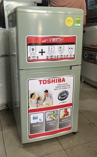 Tủ lạnh cũ Toshiba 100 lít không đóng tuyết